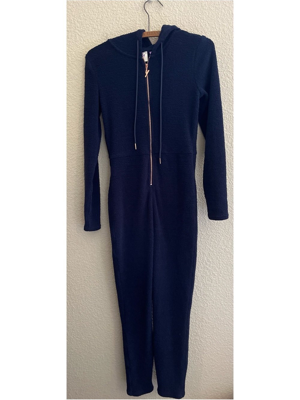 Yitty Navy Pet Me Jumpsuit Women’s Size Small